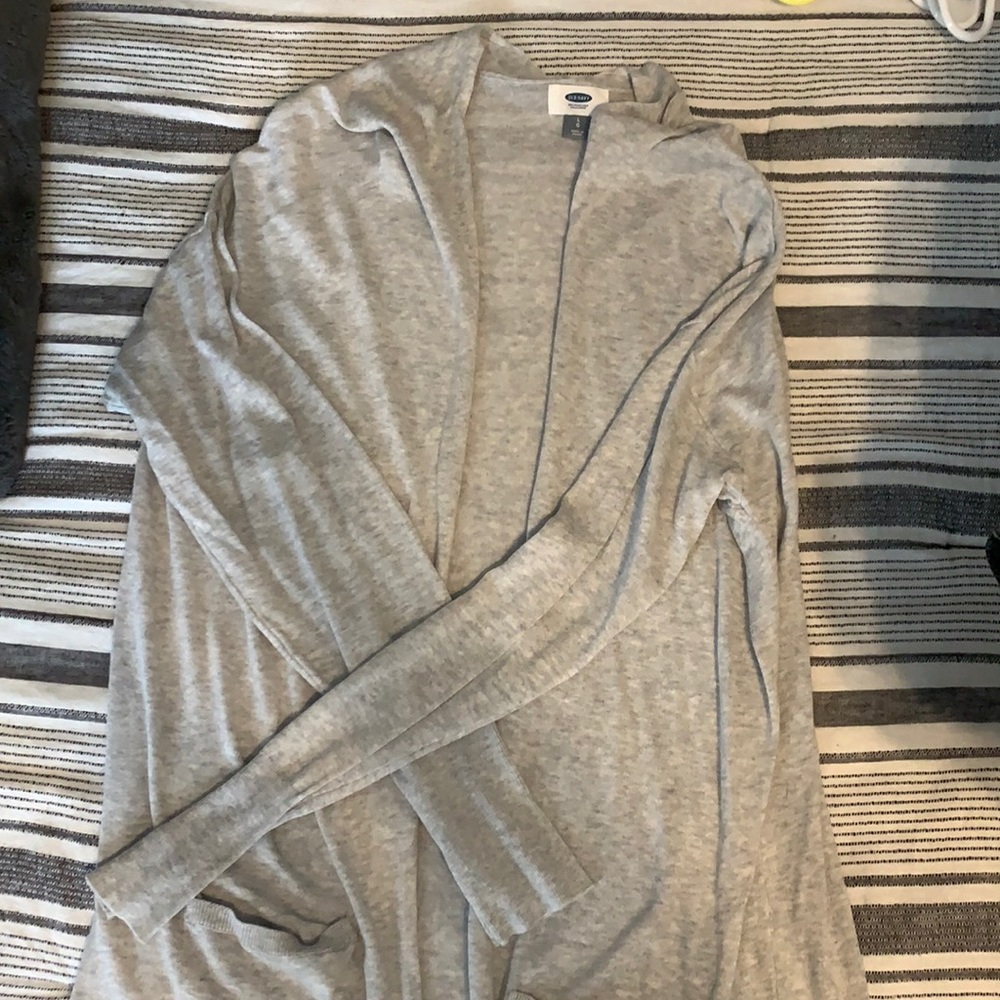 Old Navy Light Grey Cardigan
